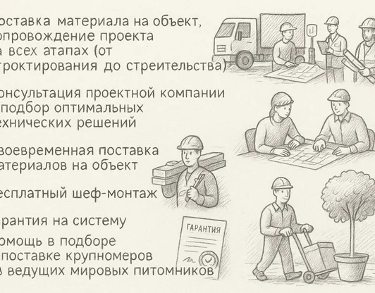 Поставка, сопровождение